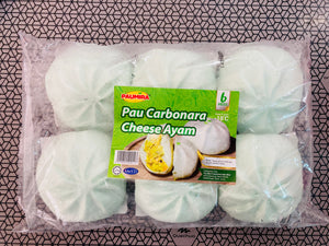 Pau Mira Carbonara Cheese Ayam 6pcs (Big Pau)