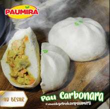 Load image into Gallery viewer, Pau Mira Carbonara Cheese Ayam 6pcs (Big Pau)
