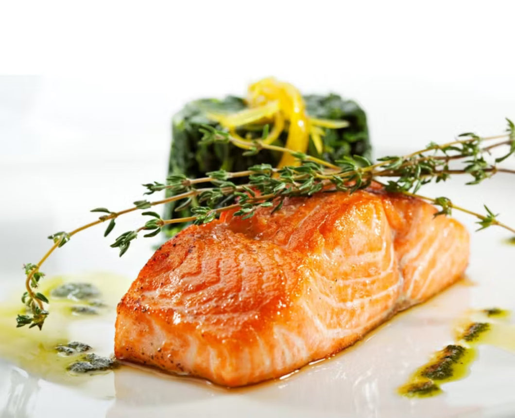 CB Frozen Salmon Trout Portion Cut 125g