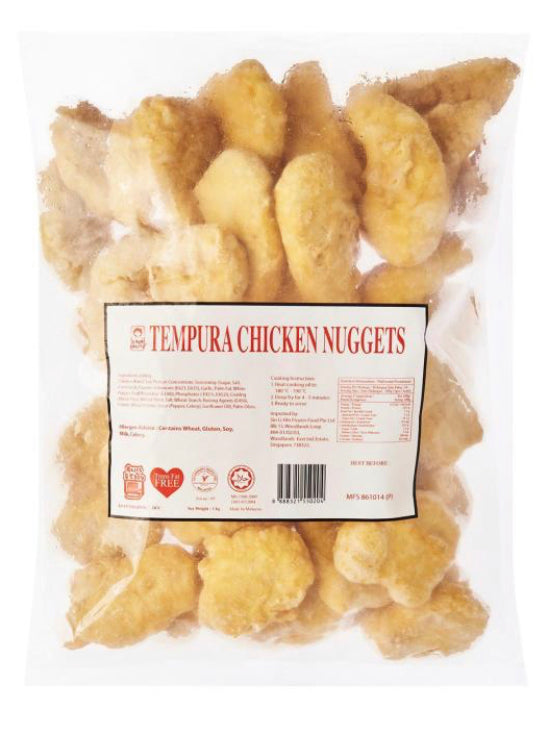 Bibik Choice Tempura Chicken Nuggets 1kg