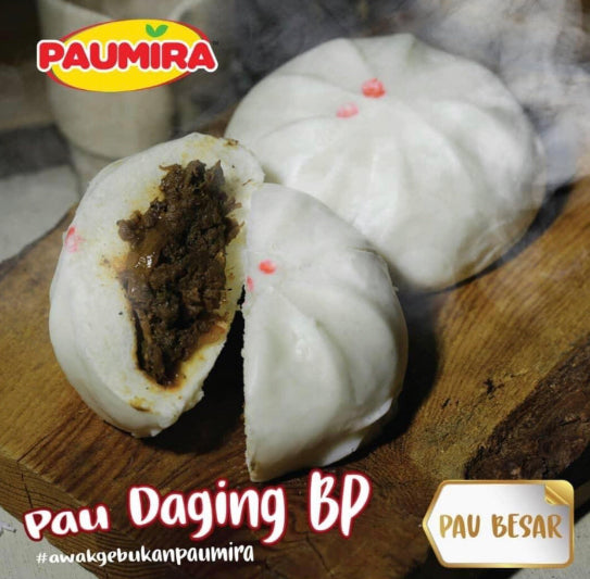 Pau Mira Daging Lada Hitam 6pcs (Big Pau)  (Available 8th Jan)