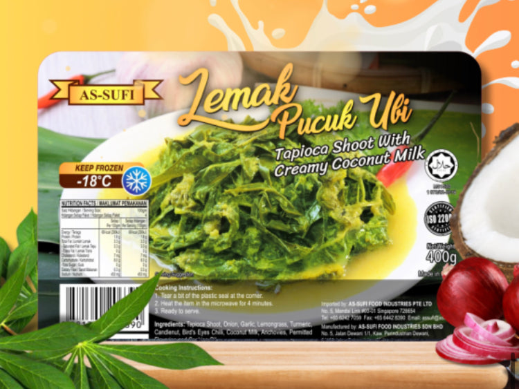 As-Sufi Lemak Pucuk Ubi Ready-To-Eat