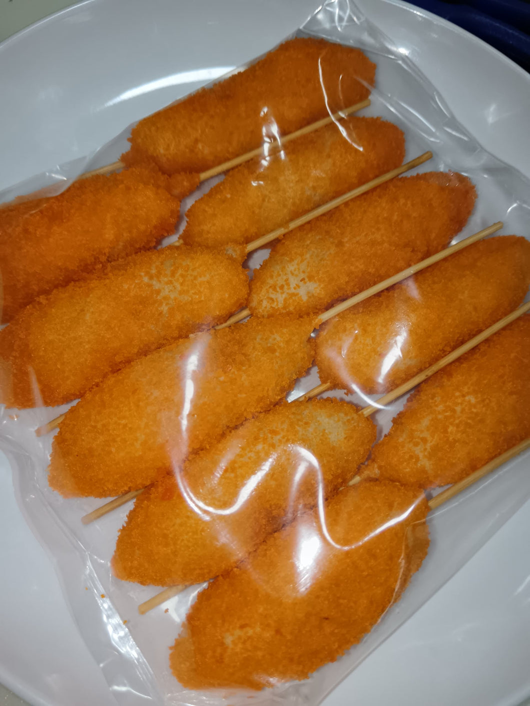 Corn Dough Cheese with Frankfruter 10pcs