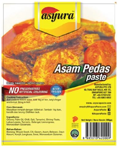 Paste Asyura - Asam Pedas 280g