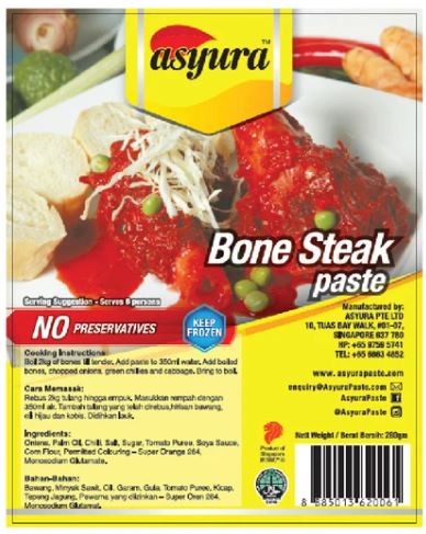 Paste Asyura - Bone Steak 280g