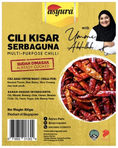 Paste Asyura - Cili Kisar Serbaguna 280g