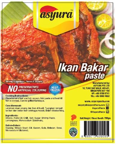 Paste Asyura - Ikan Bakar 280g