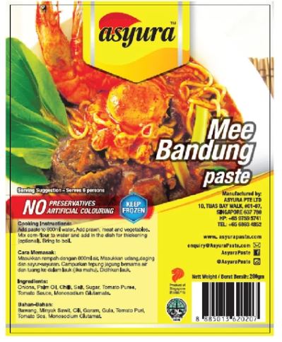 Paste Asyura - Mee Bandung 280g*