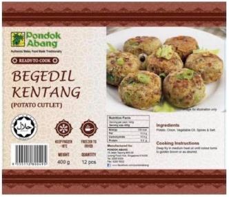 Pondok Abang Begedil Kantang 12pcs