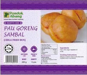 Pondok Abang Pau Goreng Sambal 6pcs