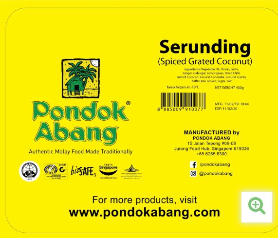 Pondok Abang Serunding 400g