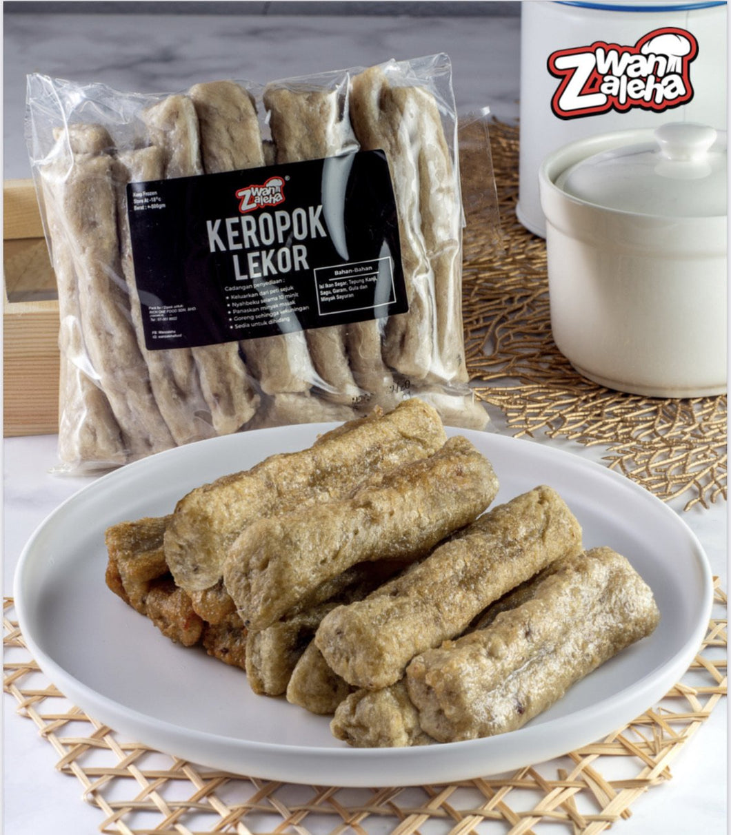 Wan Zaleha Keropok Lekor  500g