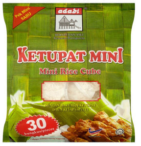 Adabi Ketupat Mini Rice 30 Packets