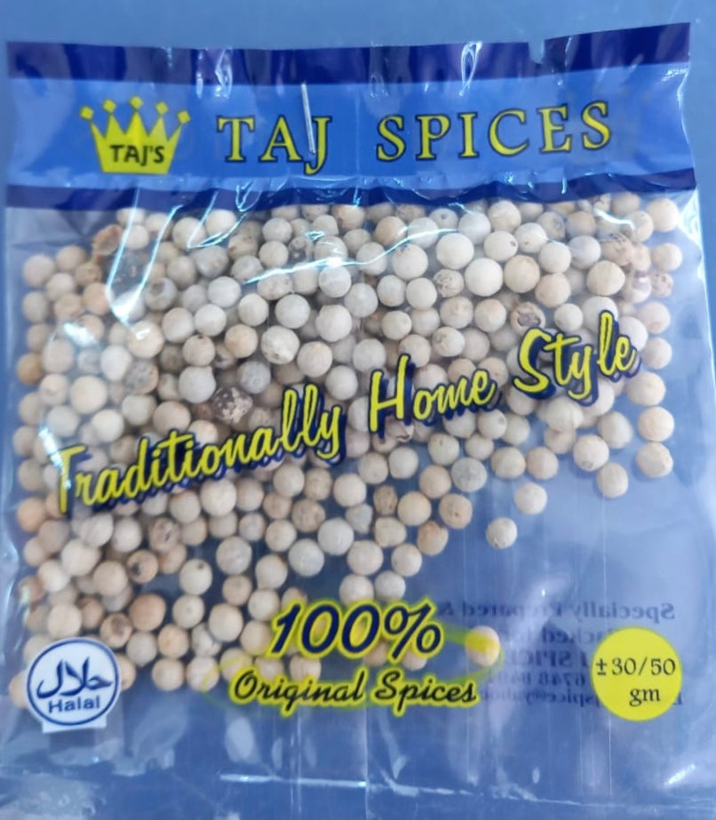 TAJ White Pepper Seeds 30-50g