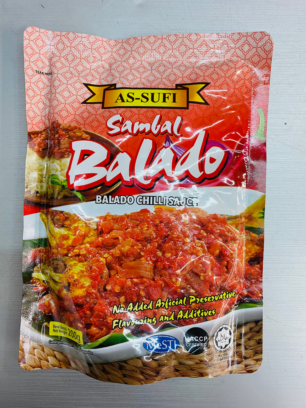 As-Sufi Sambal Belado 200g