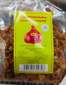 TAJ Bawang Goreng Asli / Original Fried Shallots 100g