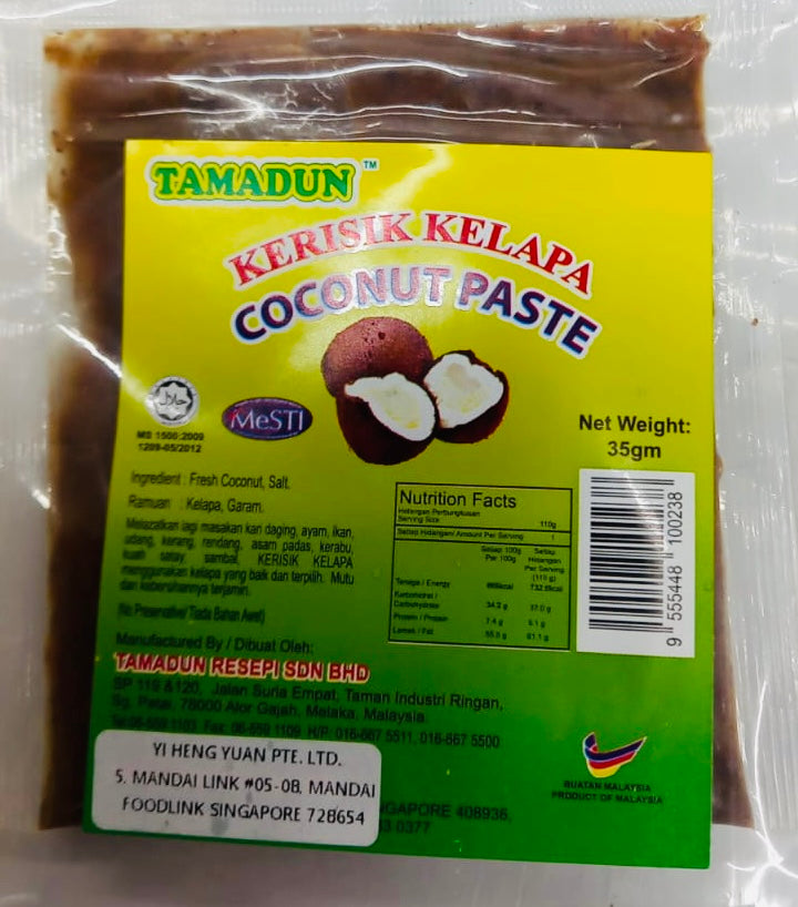 Taj Kerisek Kelapa 35g