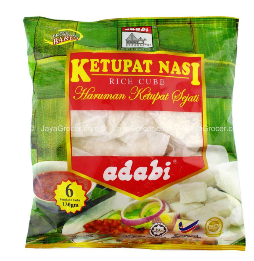 Adabi Ketupat Nasi Rice Cube 6 Packets