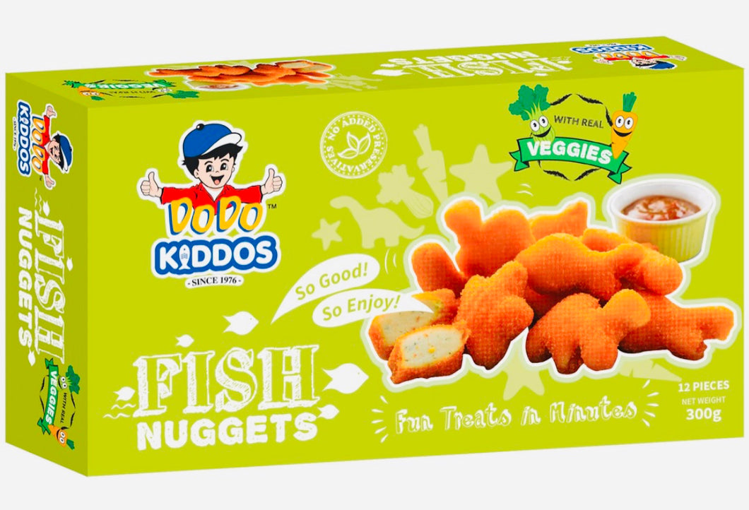 Dodo Kiddos Fish Nuggets With Real Veggies