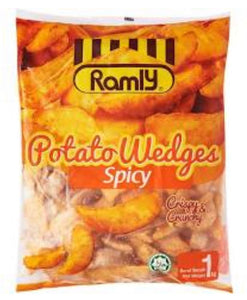 Ramly Potato Wedges Spicy Crispy & Crunchy 1kg